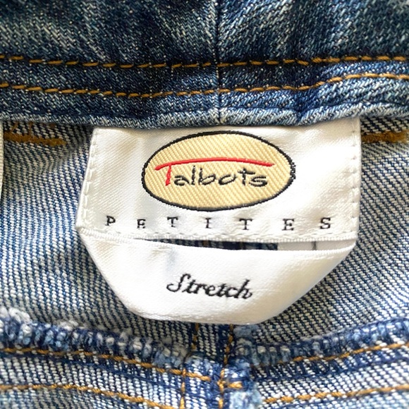 Talbots Women’s Jeans Size 16 Petites High Waist Stretch Vintage Medium Wash - Picture 5 of 7